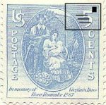 Virginia Dare Stamp